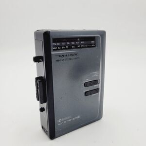 Vtg Realistic SCP-49 AM-FM Stereo Mate Radio Cassette Player Extended Bass Syste